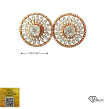 18K Gold Diamond Fancy Earrings - £4,337.45 GBP