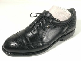 FootJoy Classics Mens 9.5 E Vintage Black Leather Wingtip Golf Shoes USA-
sho... - £143.41 GBP
