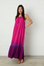 River + Sky Magnolia Halter Maxi Dress Artisan Hand Dyed Size XS-Large NEW - £59.34 GBP