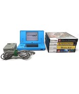 Nintendo DSi Matte Light Blue Handheld Console With 4 Games  6 Installed... - £61.80 GBP