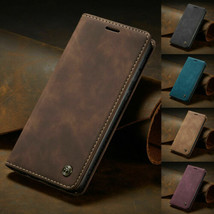 For Samsung Galaxy S21/S21 Plus/Ultra Retro Leather Stand Flip Wallet Case Cover - £45.74 GBP