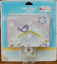 Oopsy Daisy Too Blossom Blue Canvas Night Light - Brand New In Package - £15.76 GBP