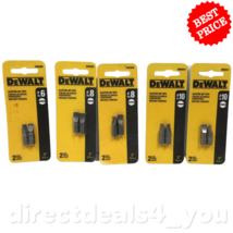 DeWalt Slotted Screwdriver Bit Drill 1in Screw Tips SET #6, #8, #10 - £14.99 GBP