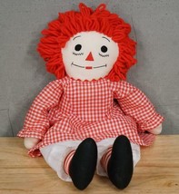 Vintage Estate Toy RAGGEDY ANN Haver Heritage 18&quot; Hand Crafted Cloth Body Doll - £19.13 GBP