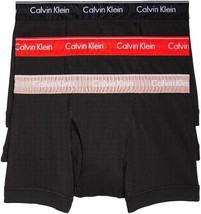 Calvin Klein Classic Fit Cotton Trunk Mens M 32-34 Black 3 pack - £25.86 GBP