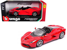 Ferrari LaFerrari F70 Aperta Red 1/24 Diecast Model Car by Bburago - £38.89 GBP