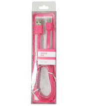 New Funtech Pink Phone Charge Sync Flat Micro-USB Cable FTCCF003I - £5.14 GBP
