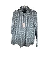 Robert Graham Hanover Mens Blue Floral Button Up Camp Shirt NWT M - $97.99