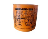 Vintage Federal Glass Opryland USA Coffee Mugs Orange - £11.91 GBP