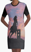 Cowgirl Kim Hard Work Makes a Winner Graphic Tee Dress - $69.99