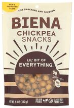 BestBy05/25 Biena Chickpea Lil Bit Evrythin Snack 5oz Pack - Delicious H... - €2,84 EUR