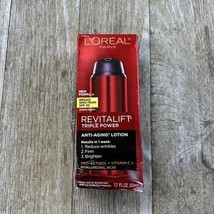 Read~L&#39;Oreal Paris Triple Power Broad Spectrum SPF 30 Sunscreen Lotion E... - $14.73