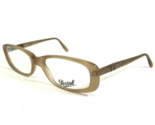 Persol Eyeglasses Frames 2557-V 186S Clear Sand Gold Brown Rectangular 5... - $74.67