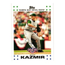 2007 Topps Baseball Opening Day Scott Kazmir 93 Tampa Bay Devil Rays Collector - $4.00