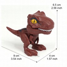 Finger Dinosaur Tricky Tyrannosaurus Model - brown 1 - £8.24 GBP