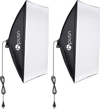 (Bulb And Light Stand Not Included) Hpusn Softbox Lighting Kit Professional - £27.96 GBP