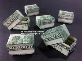 1x Dollar Origami GIFT BOX Made with REAL MONEY Handmade Cash Art Gift Idea - €8,52 EUR+