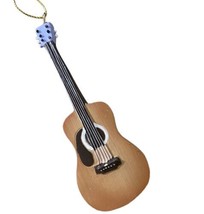 Gallarie II Rust &amp; White 6 String Acoustic  Guitar Ornament 3.75 inch NWT  - £8.54 GBP