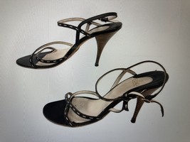 FENDI Open Toe Strappy Sandals Shoes Heels Pumps Sexy! Size EU 40 - $927.05 MXN