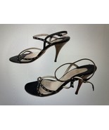 FENDI Open Toe Strappy Sandals Shoes Heels Pumps Sexy! Size EU 40 - $927.05 MXN