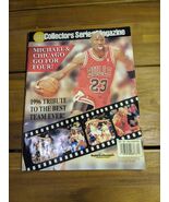 Vintage 1996 Michael Jordan Gold Collectors Series Magazine - $228.75 MXN