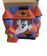 Vtg Avon Halloween Boo Drop Inn Howling Haunted House Lights &amp; Sound-Tes... - $20.00