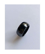 Black Iron Flow Ring, 7-Color Magnetic Style, Size 7, Thai Amulet Collec... - $39.00