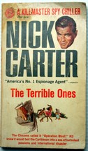 Nick Carter THE TERRIBLE ONES (Killmaster 13) out-bonds James Bond Haiti Rebels - £5.41 GBP