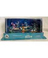 Disney Lilo &amp; Stitch Figurine Playset 6 Figures Play Set NEW Cake Toppers - £11.85 GBP