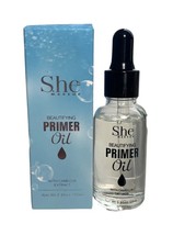Primer She Make Up Beautifying Hydra Moist&amp;Bright Face Oil Primer With C... - $13.97