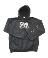 Olivia Rodrigo Sour Tour Official Merch Black Hoodie Pullover Size Large... - $54.46 CAD