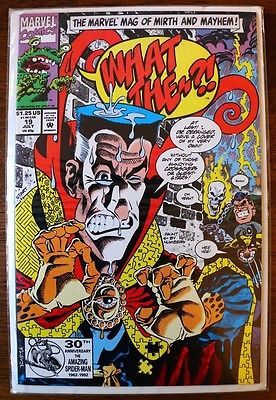 THE MARVEL MAG OF MIRTH AND MAYHEM! WHAT THE..?! #19 (1992, MARVEL) Comics-Books - £3.19 GBP