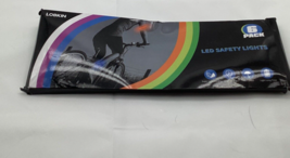 6 Pack Safety Bracelets LED Slap Armband Kids Walking at Night Safe LED Light - £14.43 GBP