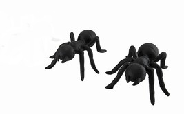 Scratch &amp; Dent Set of 2 Cast Iron Black Ant Statues Insect Figures - £21.06 GBP