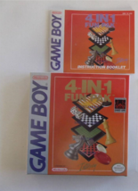 Game Boy Nintendo 4 In 1 Fun Pack Game Set , Sargon Chess, Checkers, Backgammon, - £52.11 GBP