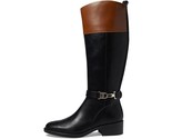TOMMY HILFIGER Women&#39;s Ionni Casual Riding Boots 8M Black - £54.56 GBP