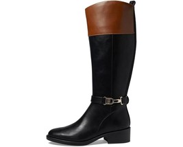TOMMY HILFIGER Women&#39;s Ionni Casual Riding Boots 8M Black - £54.26 GBP