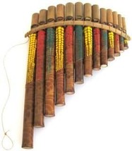 The Panflute Is A Percussion Woodwind Instrument That Combines A Panpipe And A - £36.53 GBP