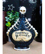 Witchcraft Mad Doctor Skeleton Spine Ribs Powdered Bones Skull Potion Bo... - $22.99