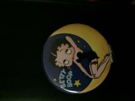 Betty Boop Moon button pin - $0.98