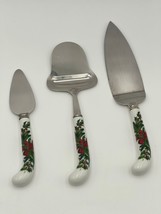 House of Prill Sheffield HPR8 3 Pc Serving Set Cake Knives Cheese Slicer... - $16.93