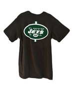 New York Jets Football Gray Mens T-Shirt Double Sided Graphic - Size Small - £13.78 GBP