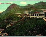 The Peak at Hongkong Hong Kong China 1914 DB Postcard B13 - $39.55