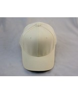 Ball Cap Hat Brushed Twill 6-Panel Elastic Headband, Natural Color NEW #... - £7.17 GBP