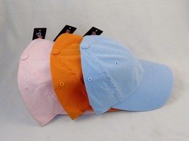 Ball Cap Hat Garment Washed Cotton 6-Panel Cap #6997 Assorted Colors 2 S... - £7.02 GBP