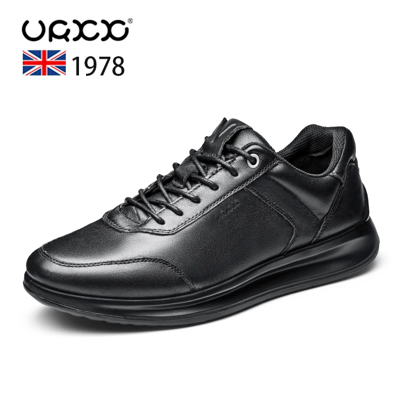 High-end Genuine Leather Men Shoes Outdoor Casual Sneakers Fashion Shoes... - $121.44