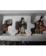 Dickens Village Come Into The Inn #55603 3-Piece Porcelain Figurine Set ... - $25.62