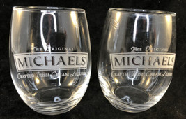 The Original MICHAELS crafted Irish Cream Liqueur Stemless Glass set of 2 - $24.64