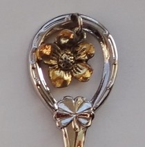 Collector Souvenir Spoon Canada BC Prince George Dogwood Flower Charm - £5.58 GBP