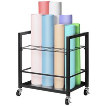 VEVOR Blueprint Storage Rack 12 Slots Mobile Roll File Holder for Architectural, - $1,611.71 MXN